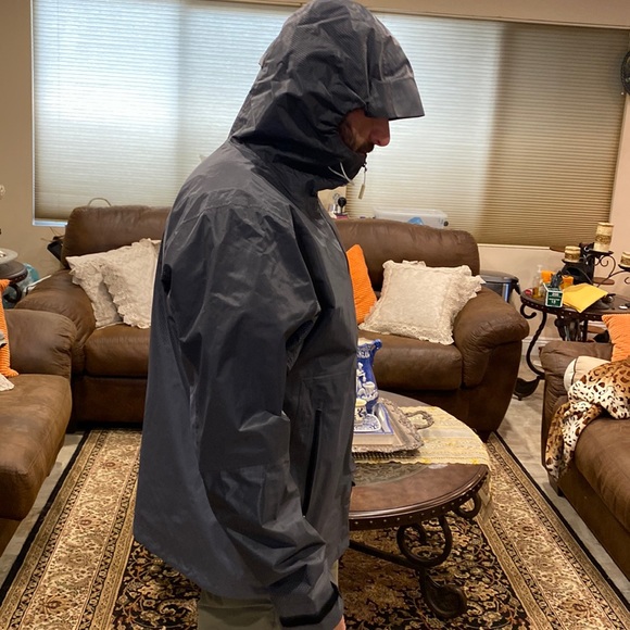 The North Face Rain Shell Jacket Large Gray - Picture 1 of 12